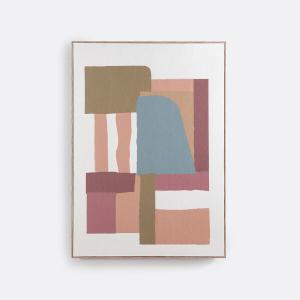 Lienzo enmarcado, 50 x 70 cm, Kaleia