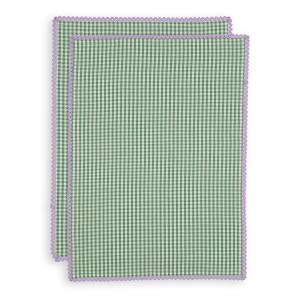 Juego de 2 paños de cocina de algodón/lino, Trattoria