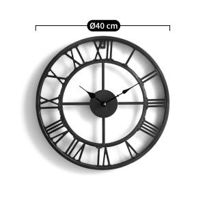 Reloj de metal Ø40 cm, Zivos