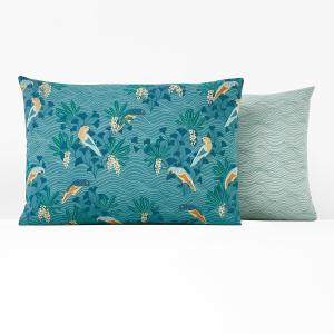 Funda de almohada de percal de algodón, Minami