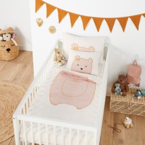 Sábana bajera para bebé banda 17 cm, coton, Annabella