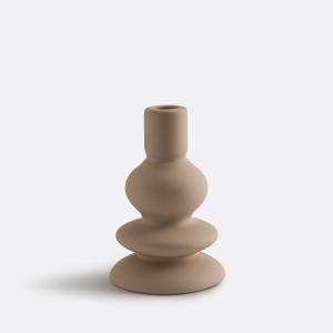 Portavelas de cerámica, altura 16 cm, Kiero