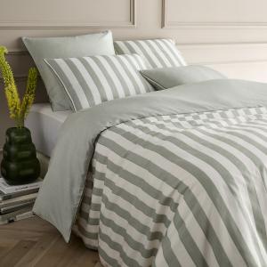 Funda nórdica a rayas algodón orgánico/lyocell Bleuenna