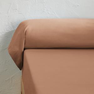 Funda de almohada de percal de algodón orgánico liso Scenar…