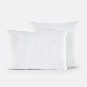 Funda de almohada de algodón lavado nido de abeja, Tifly