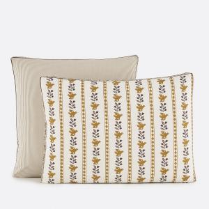Funda de almohada de algodón lavado, Rosarius