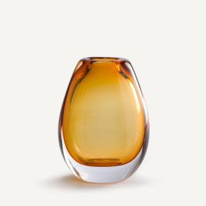 Jarrón de vidrio soplado de la manera tradicional, Al. 20 c…