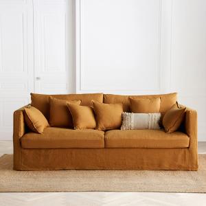 Sofá cama de lino arrugado, Néo Kinkajou