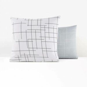 Funda de almohada de algodón Charline