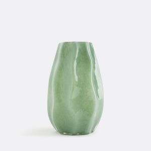 Jarrón de vidrio, altura 22 cm, Losie