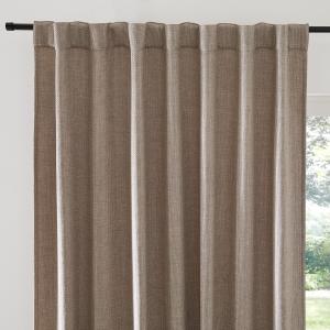Cortina efecto mate con presillas ocultas, Montego