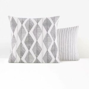 Funda de almohada de algodón lavado Assane