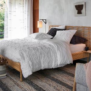Funda de almohada de tuft, algodón orgánico, Pintu