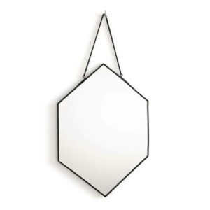 Espejo con forma hexagonal Uyova