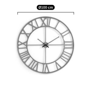 Reloj de metal Ø100 cm, Zivos