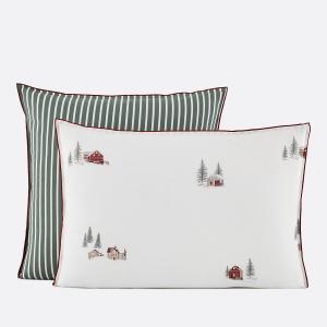 Funda de almohada en algodón lavado, Woodhouse