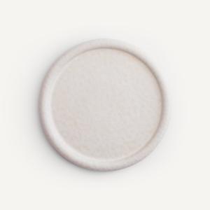 Lote de 4 platos de postre, gres esmaltado, Battica