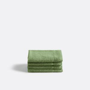 Lote de 4 toallas de invitado de rizo 600 g/m², Zavara