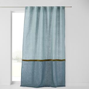 Cortina con tapeta oculta lino/terciopelo, Onega x Velvet