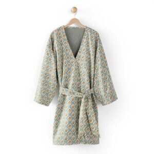 Albornoz kimono con forro de rizo, Cilou