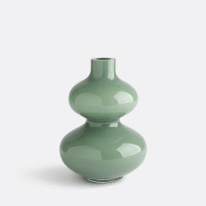 Jarrón de vidrio, altura 18 cm, Olia