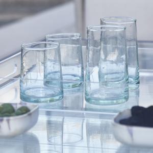 Lote de 6 vasos de agua Gimani