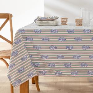 Mantel estampado de algodón lavado, Maité