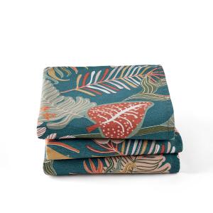 Lote de 3 servilletas estampadas Tropic