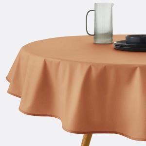 Mantel redondo de algodón suave recubierto, Scénario