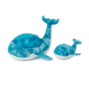 Luz nocturna musical Ballena de peluche 7901-WB