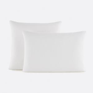 Funda de almohada de satén de algodón, Opale a rayas