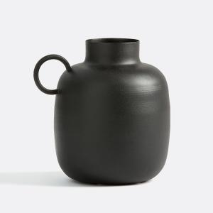 Jarrón con forma de bola de metal Al.17 cm, Anaïa