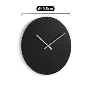 Reloj redondo con chapa Ø49,5 cm, Ora