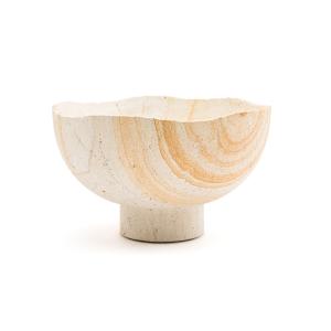 Cuenco con pedestal de piedra caliza, Anapo