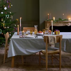 Mantel de cuadros de algodón lavado tejido y teñido Bethany…