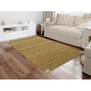 Alfombra rectangular de yute trenzado 100% - 160 x 230 cm -…