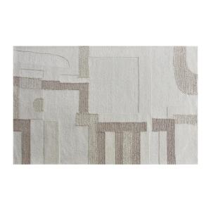 Alfombra con relieve 100% lana hecha a mano - 160 x 230 cm…