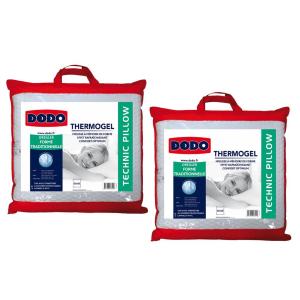 Juego de 2 almohadas DODO memoria y efecto refrescante FRES…
