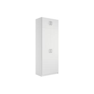 Armario 2 puertas - L92 cm - Blanco - BELOMY