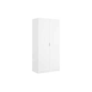 Armario de 2 puertas - Ancho 81 cm - Blanco - LISTOWEL