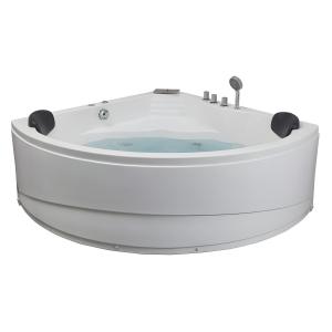 Bañera angular de hidromasaje con sistema de cascada AGLENA…