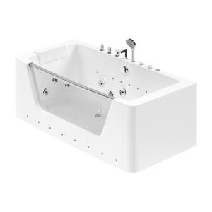 Bañera de hidromasaje acristalada con leds DYONA - 1 plaza…