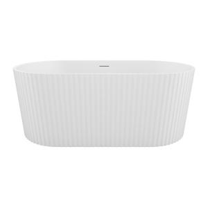 Bañera exenta de acrílico - Blanco mate - 230L - 170 x 80 x…