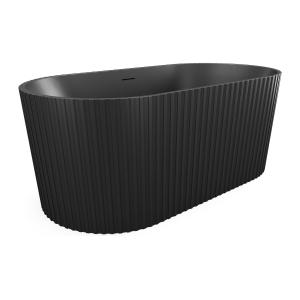 Bañera exenta de acrílico - Negro mate - 230L - 170 x 80 x…