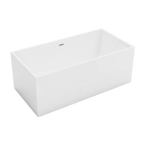 Bañera semi exenta rectangular - 315 L - 170 x 80 x 58 cm -…