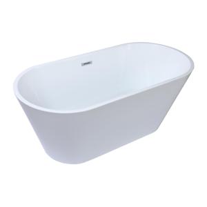 Bañera exenta design - 201 L - 150 x 70 x 58 cm - Blanco -…
