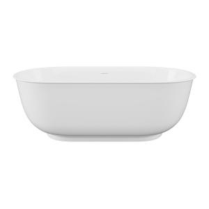 Bañera exenta ovalada - 257 L - 170 x 80 x 60 cm - Blanco m…