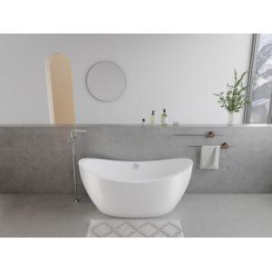 Bañera exenta design blanca - 225L - 170 x 83 x 77 cm - ALD…