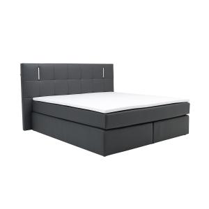 Conjunto boxspring completo cabecero con Leds   somieres pa…