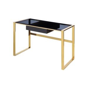 Escritorio SALI de Pascal Morabito - 1 cajón - Cristal temp…